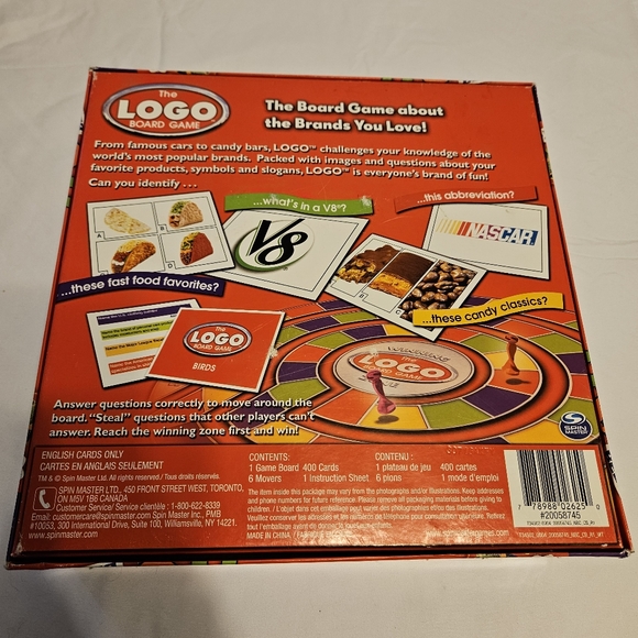 EUC The LOGO Board Game Fun Family Guessing Trivia Game - All Pieces Intact - Picture 3 of 7